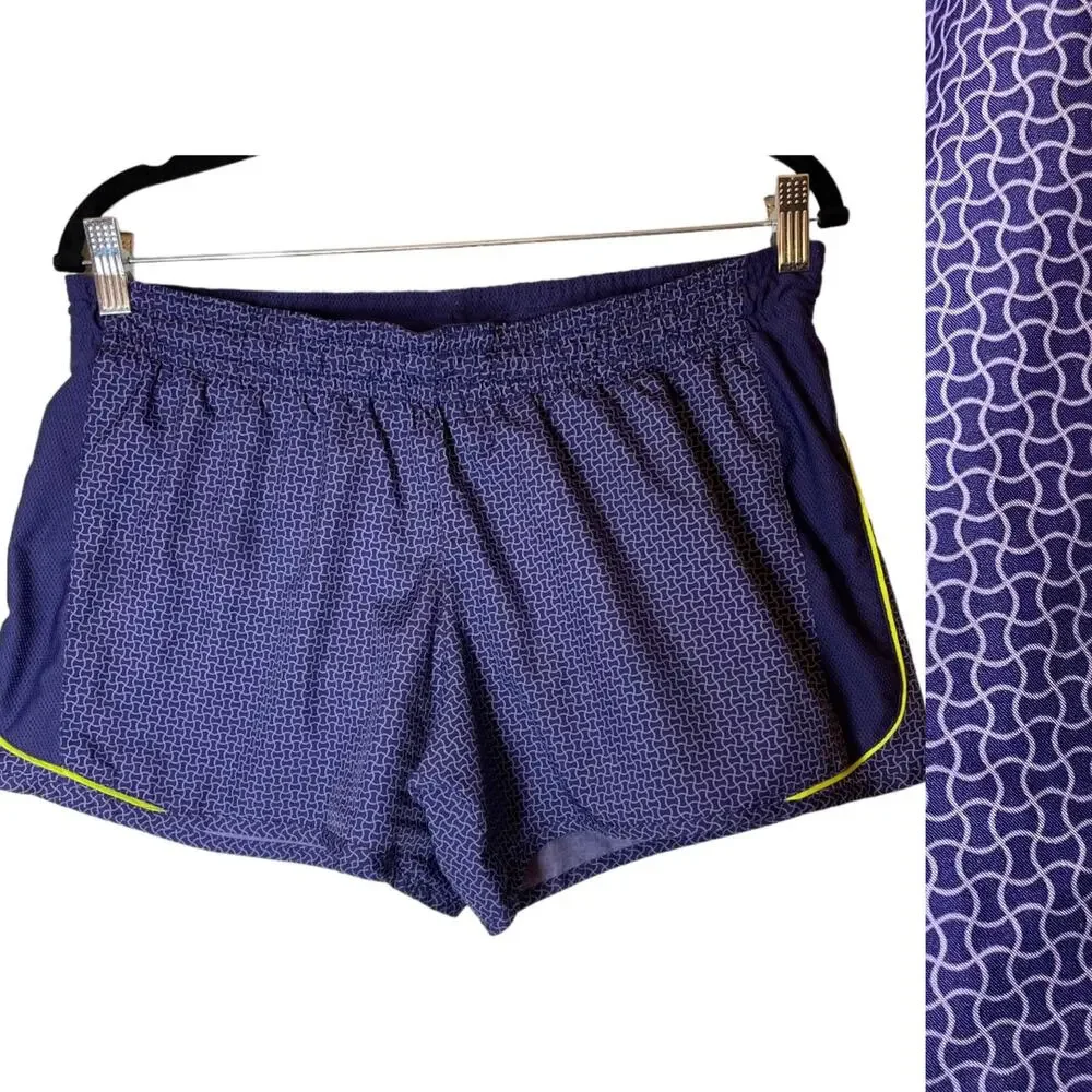 Nike Running Shorts Womens Medium Purple Dri-Fit